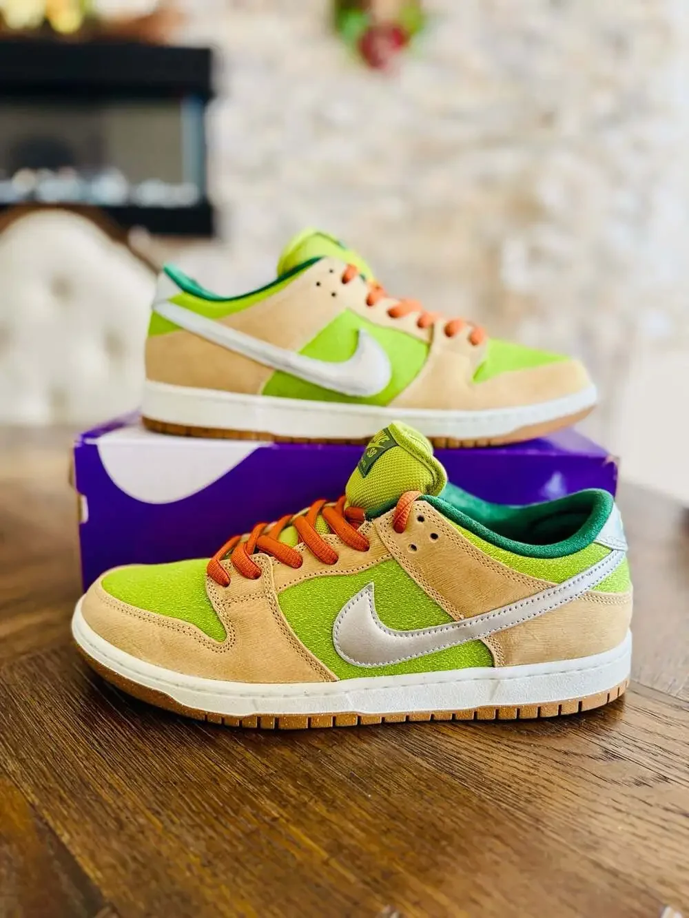 Nike SB Dunk Low 'Escargot' Sneakers (FQ7585-200) NEW w/ Box Size 11.5 men